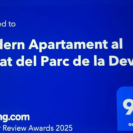 Modern Apartament Al Costat Del Parc De La Devesa Girona Ngoại thất bức ảnh